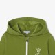 Boys' dual-material hoodie