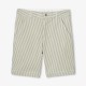 Boys' striped twill Bermuda shorts