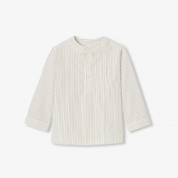 Baby boy striped cotton shirt