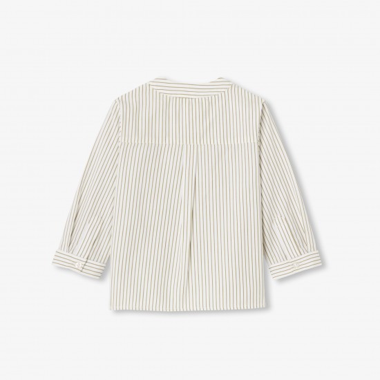 Baby boy striped cotton shirt