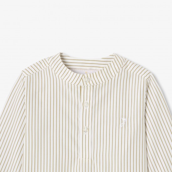 Baby boy striped cotton shirt