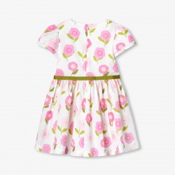 Floral print dress for girls