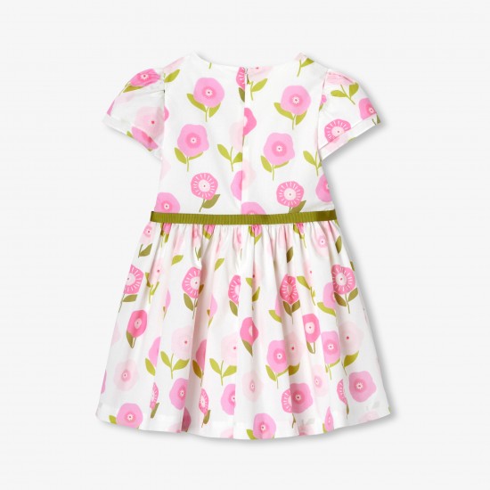 Floral print dress for girls