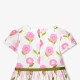 Floral print dress for girls