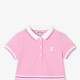 Girl piqué knit dress
