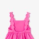 Baby girl cotton satin ceremony dress