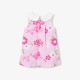 Baby girl dress with floral pattern