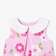 Baby girl dress with floral pattern