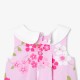 Baby girl dress with floral pattern