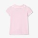 Girls' short-sleeved polo shirt