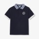 Children's cotton polo shirt