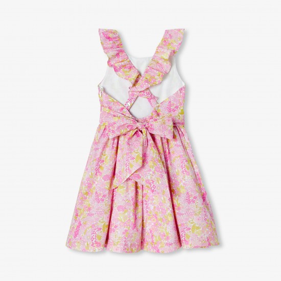 Girls' Liberty fabric formal dress