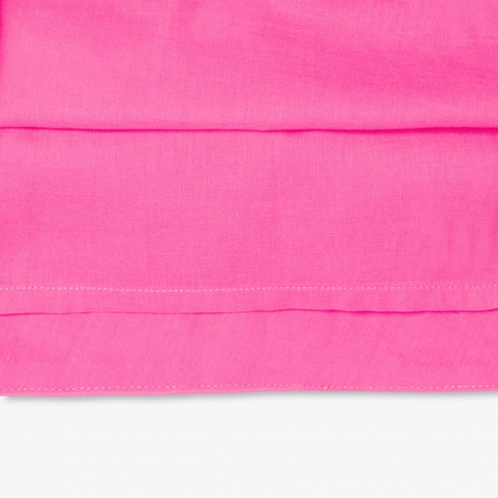 Girls' formal dress in satin