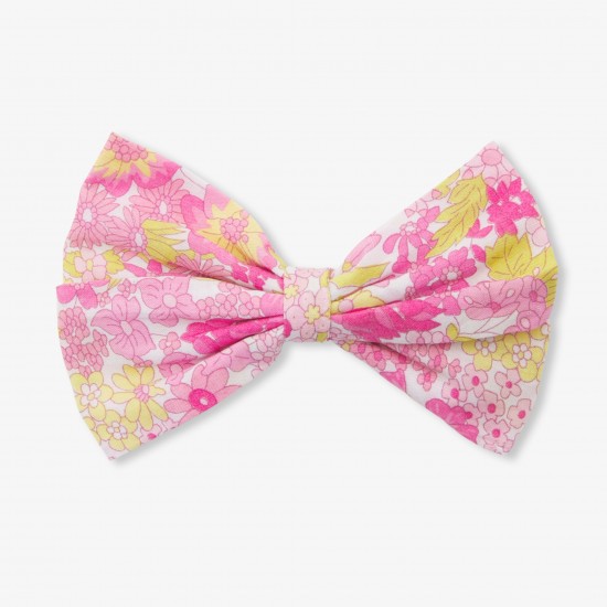 Liberty fabric bow hair clip for girls