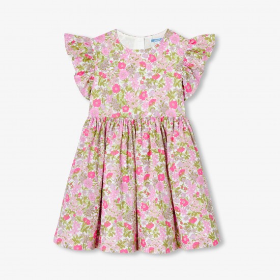 Girls' Liberty fabric dress