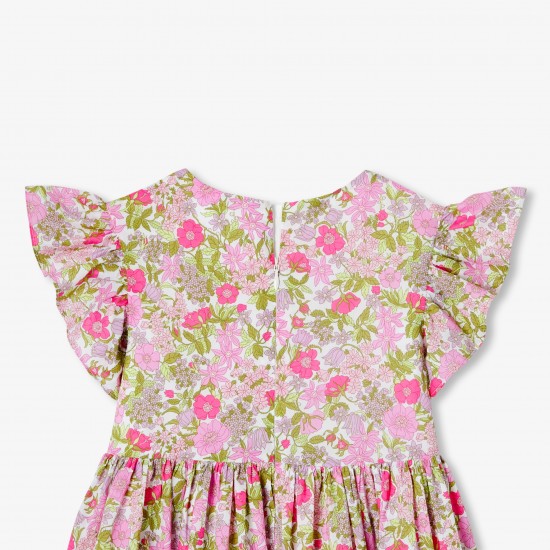 Girls' Liberty fabric dress