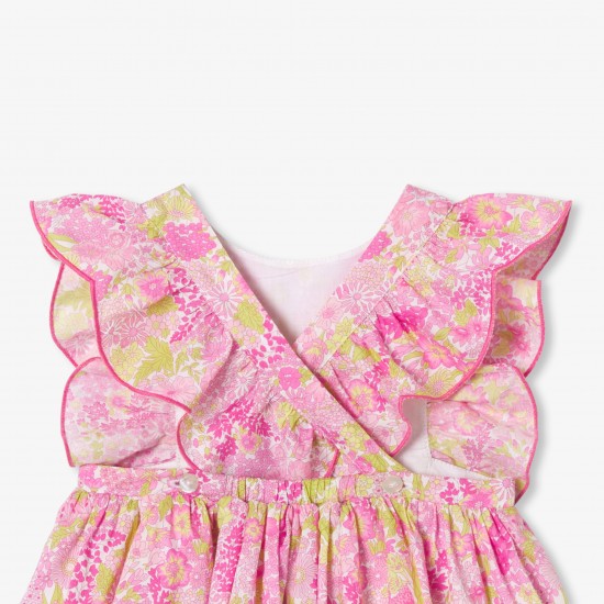 Baby girl dress in Liberty fabric