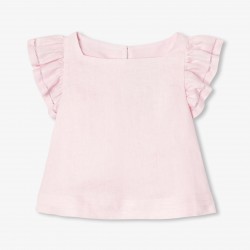 Girls' linen top