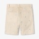 Boys' cotton twill Bermuda shorts