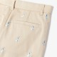 Boys' cotton twill Bermuda shorts