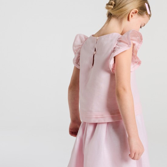 Girls' linen top