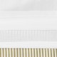 Baby girl dress in striped poplin