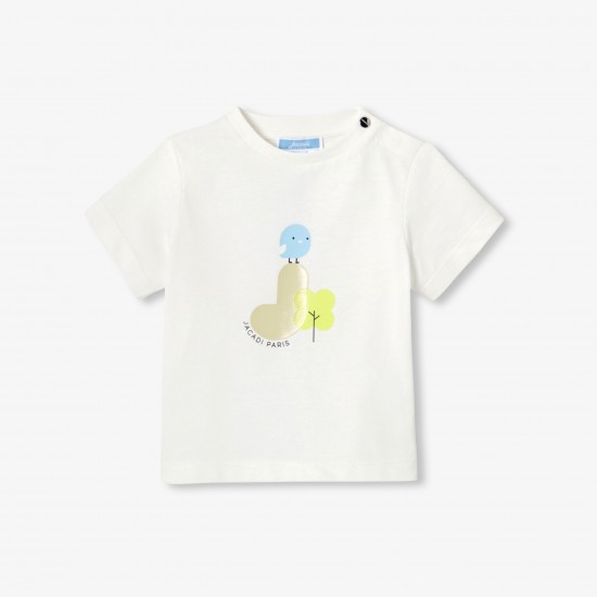 Baby boy organic cotton T-shirt