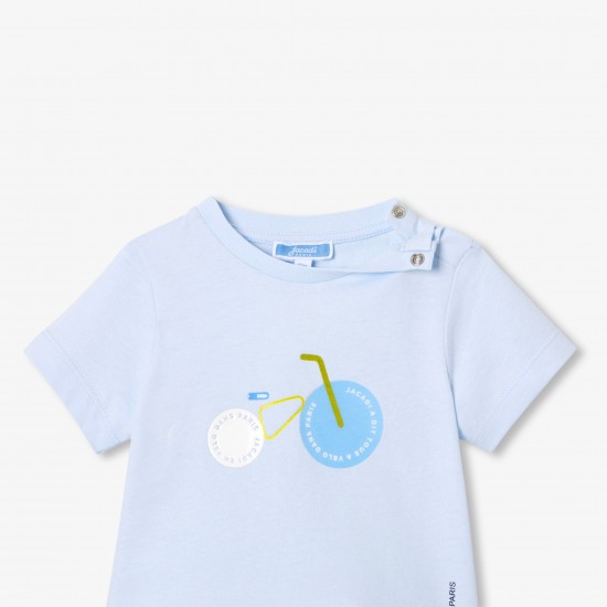 Baby boy organic cotton T-shirt