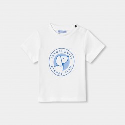 Baby boy organic cotton T-shirt