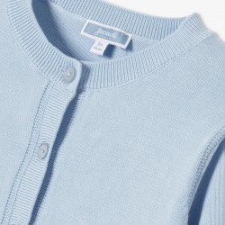 Girls' jersey cardigan
