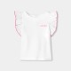 Baby girl interlock cotton T-shirt