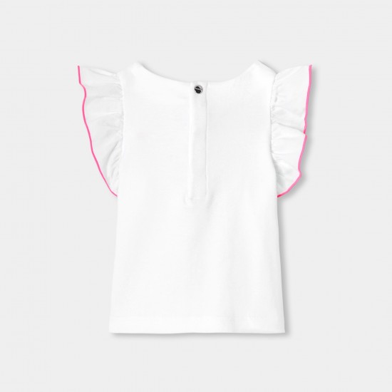 Baby girl interlock cotton T-shirt