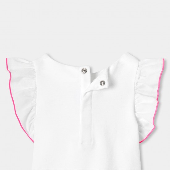 Baby girl interlock cotton T-shirt