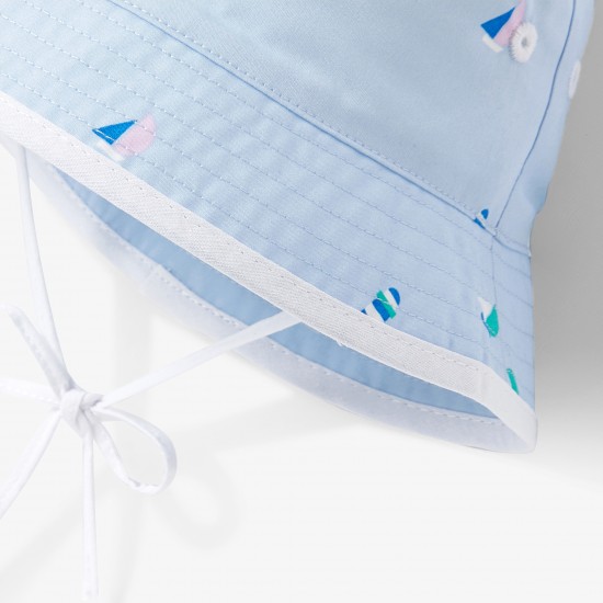 Baby boy cotton bucket hat