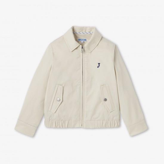 Child lightweight twill Harrington jacket 