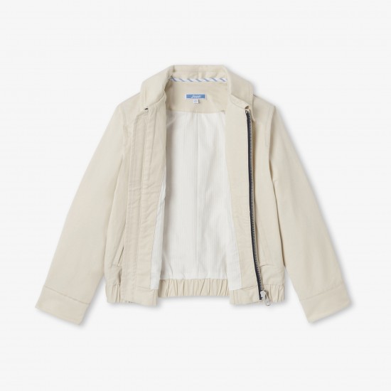 Child lightweight twill Harrington jacket 