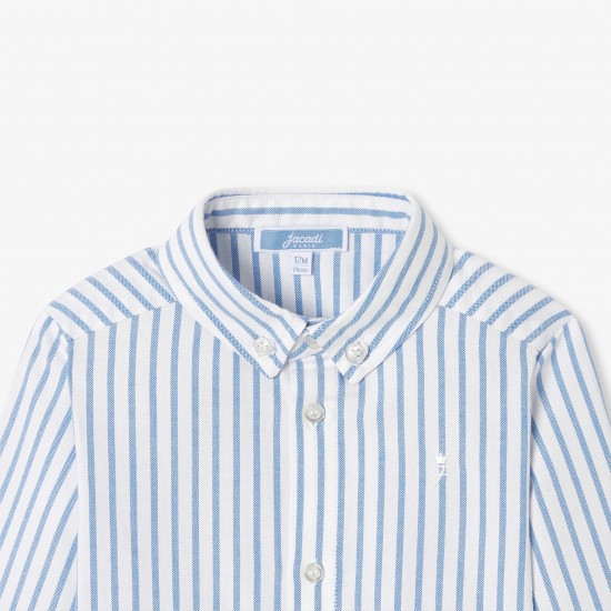 Baby boy striped Oxford shirt
