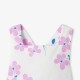 Baby girl dress in printed poplin