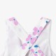 Baby girl dress in printed poplin