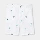 Boys' printed twill Bermuda shorts