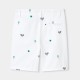Boys' printed twill Bermuda shorts