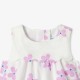 Baby girl poplin shorts set