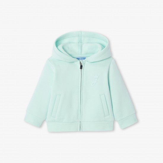 Baby zip-up fleece sweatshirt 