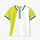 Boys' cotton piqué polo shirt