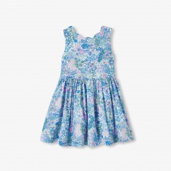 Girls' Liberty fabric dress