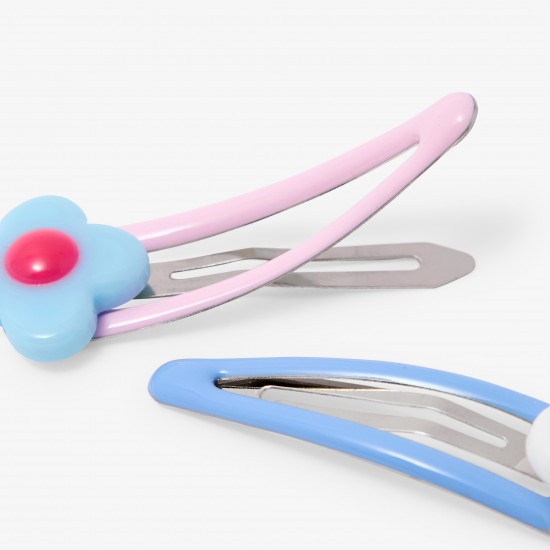 Pair of snap clips for girls