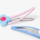 Pair of snap clips for girls