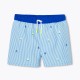 Boy striped swim shorts