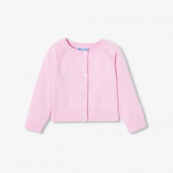 Baby girl cotton cardigan