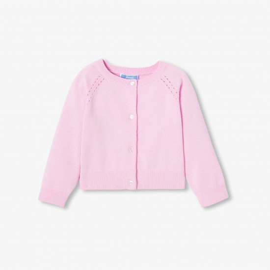 Baby girl cotton cardigan